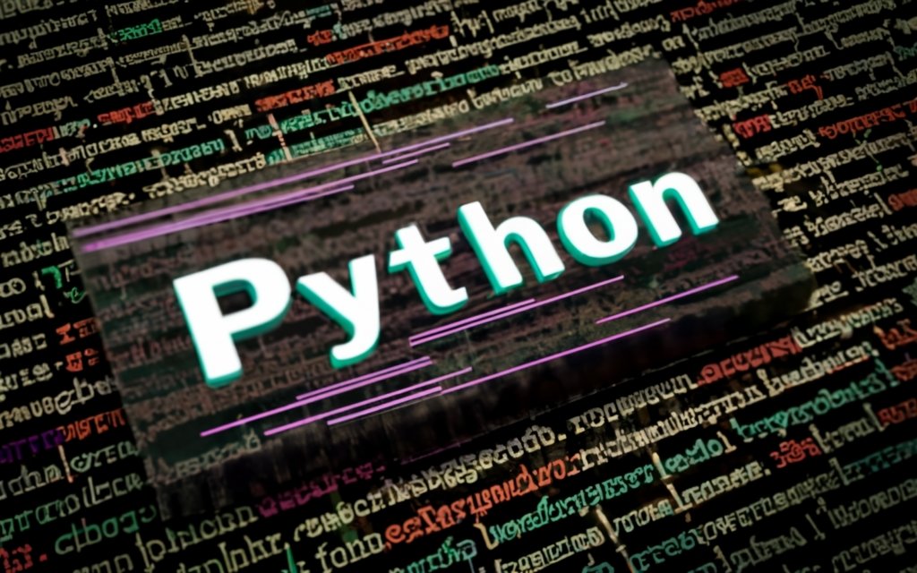 AI generated python coding image